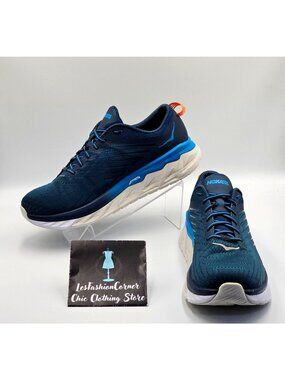 Hoka One Men’s Majolica Blue Arahi 4 Road Running Sneakers Shoes Size 11.5 2515